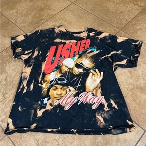 Bravado Usher My Way Bleach Dye Tee